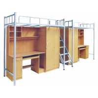 萬昌家具：學生公寓床（鋼木結構）W-23#