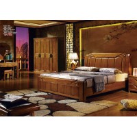 世華中式家具：大床1601#