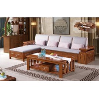 長(zhǎng)城橡木客廳系列家具：沙發(fā)030#（冬夏兩用）