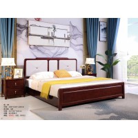 富有時尚新中式家具：床D5
