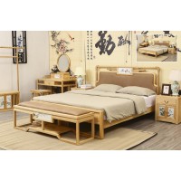 菲百年新中式禪意北美白蠟?zāi)炯揖?4