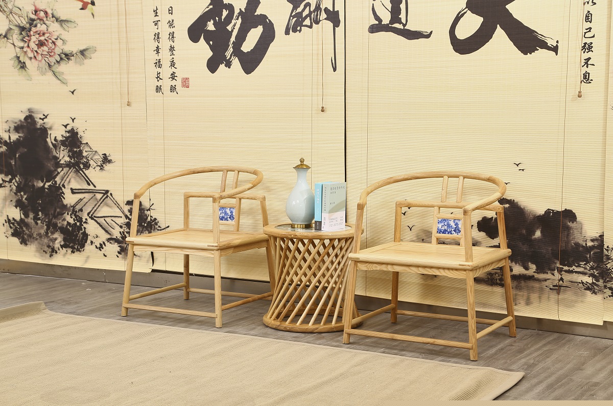 新中式禪意北美白蠟木家具16