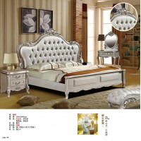 歐美實(shí)木套房家具，南康歐美實(shí)木家具，江西歐式實(shí)木床生產(chǎn)廠家，財(cái)興家具