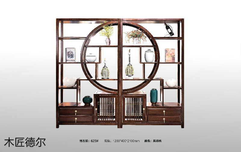 木匠德?tīng)柋泵兰t橡榫卯結(jié)構(gòu)新中式家具9