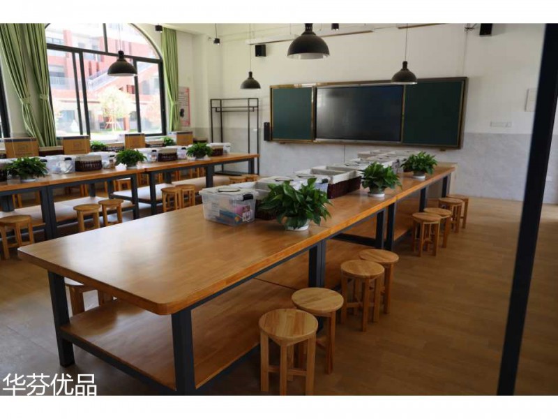 學校、部隊、科研實驗室實木家具、課桌、宿舍上下雙層床工程定制15