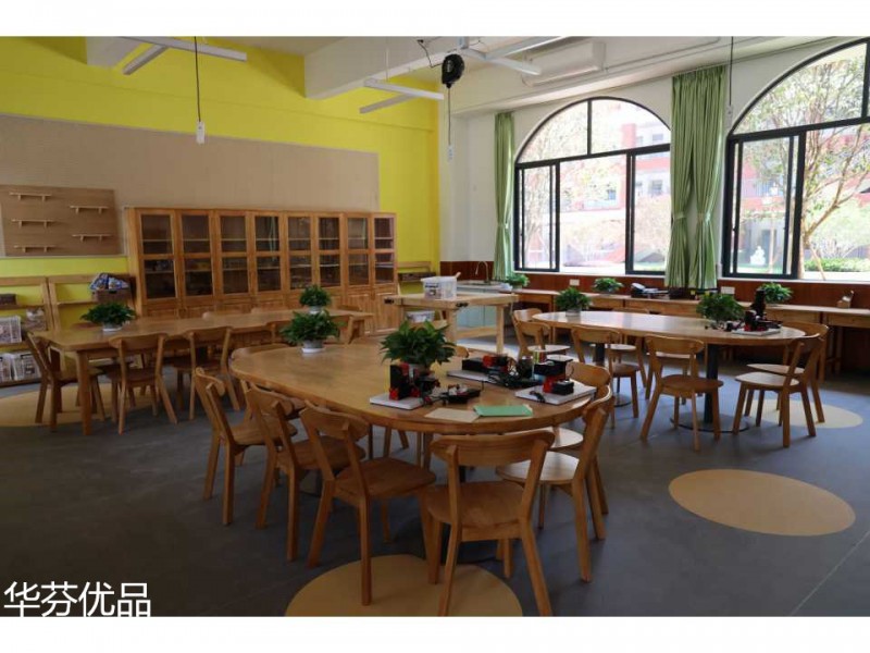 學校、部隊、科研實驗室實木家具、課桌、宿舍上下雙層床工程定制19