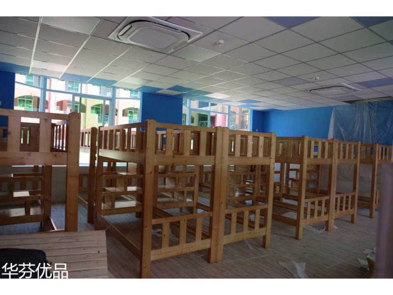 學校、部隊、科研實驗室實木家具、課桌、宿舍上下雙層床工程定制32