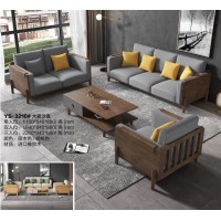 云杉木語現代北歐家具：YS-3210#大板沙發