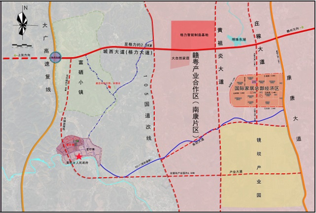 投資兩億元 南康國際家居總部經濟產業園區項目開工