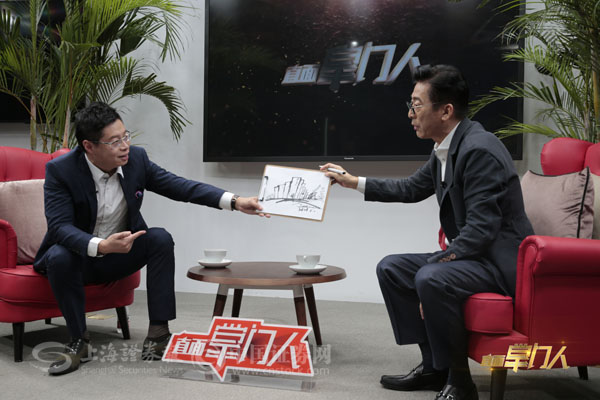 《直面掌門人》錄制現(xiàn)場(chǎng)
