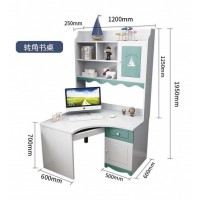 朵兒樂(lè)園青少年兒童家具：轉(zhuǎn)角書(shū)柜8812#