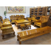 南康金絲楠木家具廠家，明清古典金絲楠木沙發，江西金絲楠木家具定制生產廠家