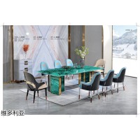 意式輕奢風(fēng)格家具，高端天然奢石臺面，設(shè)計師家具，VICTORIA維多利亞家具生產(chǎn)廠家
