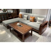 喻皓天成美錦烏金木家具：2W01#轉(zhuǎn)角沙發(fā)、2H03#茶幾