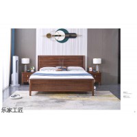 樂家工匠家具品牌，現代簡約黑金檀木家具，南康黑金檀木套房招商，江西拓也家具廠家