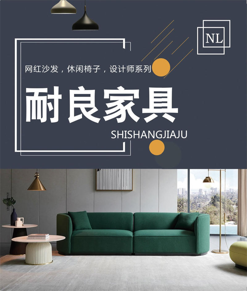 耐良家具 網紅沙發，休閑椅子，設計師系列家具
