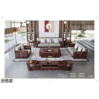 賢德家家具，南康國潮新中式家具，江西烏金木套房廠家，御品新中式烏金木招商