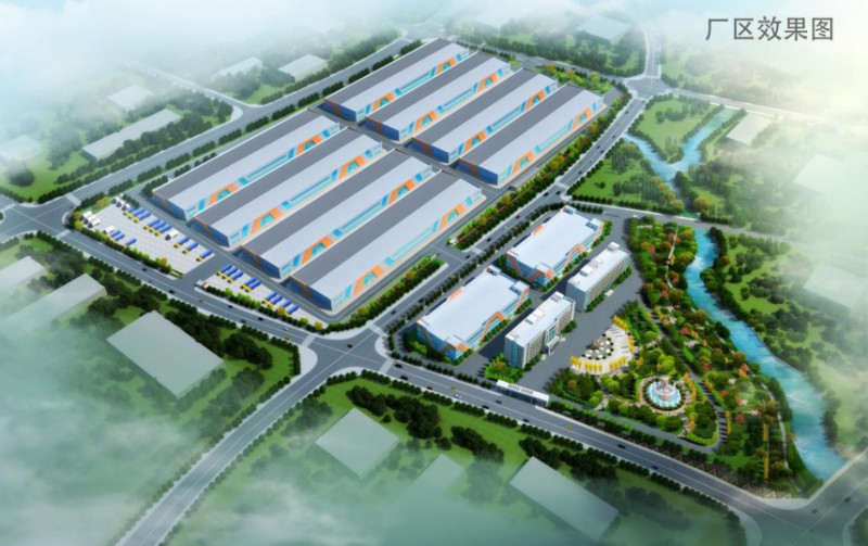 恩嘉智能工廠效果圖