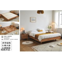 櫻桃木家具，南康北歐侘寂風(fēng)家具，江西北美櫻桃木套房招商，南唐沐語家具生產(chǎn)廠家