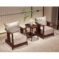 昌龍禾運新中式烏金木1-214#休閑椅、1-2210#休閑幾