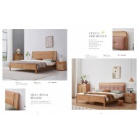 木作達(dá)人現(xiàn)代實木家具，南康侘寂風(fēng)家具，江西現(xiàn)代北歐、輕奢北歐實木套房生產(chǎn)廠家