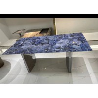 南康奢石家具,江西奢石餐桌、茶桌、茶幾、吧臺,奢石背景墻,澳鴻源奢石家具定制廠家