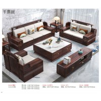 千惠居家具，南康烏金木家具，江西新中式家具，新中式風格烏金木套房生產廠家