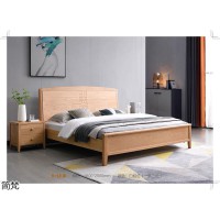 簡梵家具，南康意式極簡白蠟木家具，現(xiàn)代極簡家具，江西北美白蠟木套房廠家