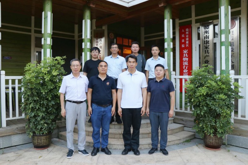 南康區市場監督管理局郭華連、王孟，順德區市場監督管理局樂從市場監督管理所黃清波、鐘冬明一同參加考察