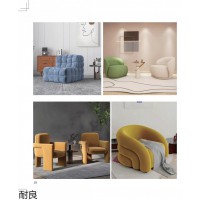 南康網(wǎng)紅沙發(fā)、休閑椅子、設(shè)計(jì)師家具，江西亞克力椅子、商用洽談椅，耐良家具廠家