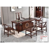 南康實木茶臺，江西紫金檀木、烏金木、金絲檀木、白蠟木、金花梨木茶桌，盛諾家具廠家